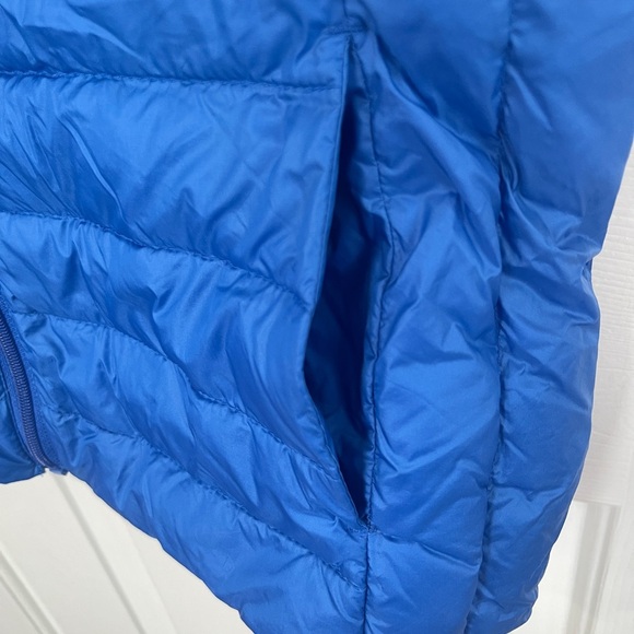 Be Inspired Large Women’s  Packable Down-Filled Puffer Vest BluePockets - Picture 3 of 7